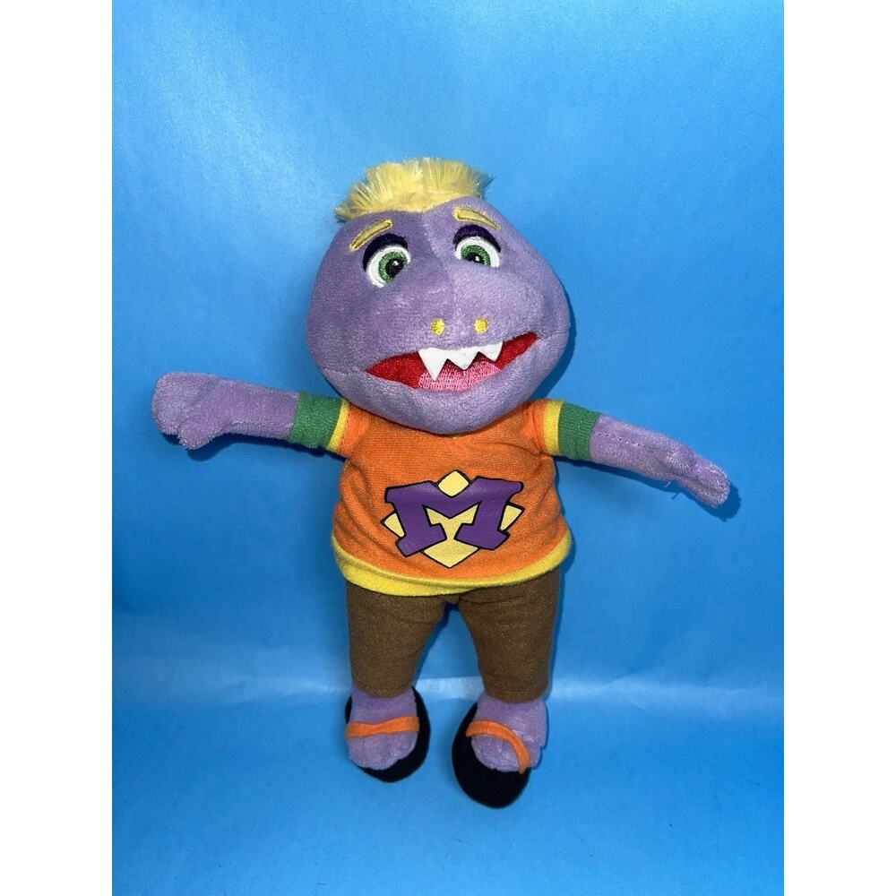 Chuck E Cheese Pizza Time Mr Munch 11" Plush Monster Doll Toy Stuffed Animal
